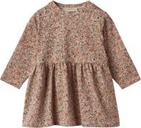 Wheat Jersey Kjole Sessa Str 2 år / 92 cm - Rose Flower Meadow Kjoler ...