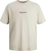 Jack & Jones Jorvesterbro TEE SS Crew Neck Noos Str 128 - Moonbeam/loo...