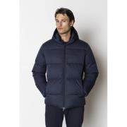 Clean Cut Copenhagen Gavin Puffer Jacket Mand Navy Overgangsjakker Str...