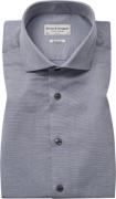 Bruun & Stengade BS Ingram Slim Fit Shirt Mand Blue Langærmede Skjorte...