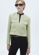 MANGO Jacket. - ENA Kvinde Green Overgangsjakker Str L - hos Magasin