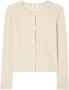 American Vintage Rax19ah24 Kvinde Beige Cardigans Str L - Cashmere hos...