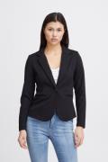 ICHI Kate Blazer Kvinde Black Blazere Regular Fit Str L - hos Magasin