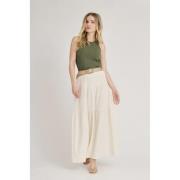 A-VIEW Gypsy Skirt Kvinde Off White Maxi Nederdele Str 40 - hos Magasi...