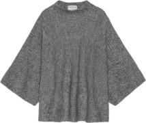 Moshi Moshi Mind Divine Knit Kvinde Dark Grey Melange Sweaters - hos M...