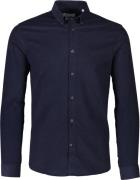 Lindbergh Fine Corduroy Shirt L/S Mand Navy Langærmede Skjorter Regula...