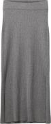 Sofie Schnoor Skirt Kvinde Dark Grey Melange Maxi Nederdele Str L - ho...