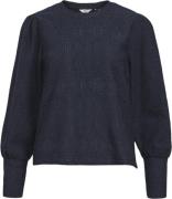 Object Objfeodora L/S TOP Noos Kvinde Sky Captain/col Toppe Regular Fi...