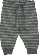 Müsli by Green Cotton Stripe Sweat Pants Baby Str 92 - Balance Green/ ...