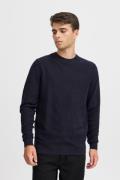 Casual Friday Cfkarl 0160 Structured Crew Neck kn Mand Dark Navy Sweat...