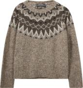 Mos Mosh Mmsidsel Warm Knit Kvinde Tannin Sweaters Str L - hos Magasin