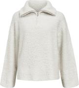 Object Objtolatya Knit LO L/S Pullover 135 Kvinde White Sand Toppe Str...