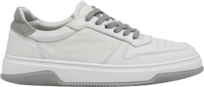 Garment Project Ace White / Light Grey Leather Mand White Sneakers Str...