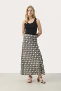 Part Two Rinpw SK Kvinde Black Graphic Print Maxi Nederdele Str 40 - h...