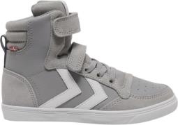 Hummel Slimmer Stadil Leather High JR Alloy Sneakers Str 38 - hos Maga...