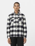 Dickies NEW Sacramento Shirt LS W Whitecap Kvinde Whitecap Gray Langær...