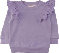 Soft Gallery Sgbmelanie L_S Sweatshirt Str 6m Piger - Violet Tulip Swe...