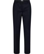 Marella Gargano Pants Virgin Wool Blend Kvinde Navy Bukser Med Smalle ...