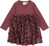 The New Tnsmirabell Hollie L_S Dress Str 56 cm Piger - Crushed Berry K...