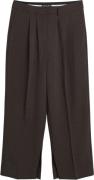 HERSKIND Rupert Pants Kvinde Java Brown Bukser Med Brede Ben Str 40 - ...