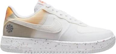 Nike Air Force 1 Crater Sneakers Kvinde Hvid Sneakers Str 38.5 - Gummi...