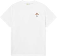 Forét Mush Tshirt Mand White Kortærmede T-shirts Str L - hos Magasin