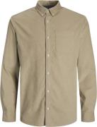 Jack & Jones Jjeclassic Cord Shirt LS SN Mand Crockery Langærmede Skjo...