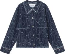 Résumé Tampars Jacket Kvinde Dark Denim Overgangsjakker Str 34 - hos M...