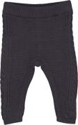 Müsli by Green Cotton Knit Cable Pants Baby Str 68 - Mystery Blue Buks...