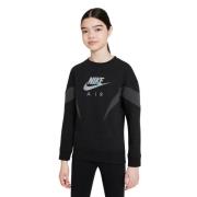 Nike Nike AIR BIG Kids' Girls' FR Str 137-147 / M - Black Sweatshirts ...