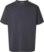 Annarr Anrro Garment DYE SS Oneck TEE Mand Pewter Kortærmede T-shirts ...