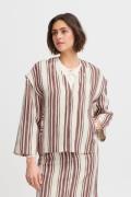 Atelier Rêve Irabelle BL Kvinde Abelle Stripe Langærmede Bluser Loose ...