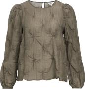 Object Objgabrielle RE L/S TOP 136 Kvinde Morel Toppe Str 40 - hos Mag...