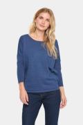 Saint Tropez A2561, Milasz Rneck Pullover Kvinde Titan Melange Sweater...