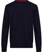 HUGO Scoult Kvinde Navy Sweaters Str M - hos Magasin