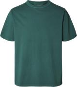 Annarr Anrro Garment DYE SS Oneck TEE Mand Verdant Green Kortærmede T-...