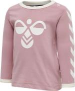 Hummel Hmlflipper Tshirt L/S Str 2 år / 92 cm - Rosa Langærmede T-shir...