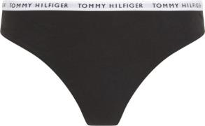 Tommy Hilfiger 3P Thong G-strenge Str XS - hos Magasin