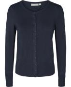 Fransa Zubasic 60 Cardigan Kvinde Dark Peacoat Cardigans Slim Fit Str ...