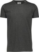 Lindbergh Tshirt Mand Deep Black Mix Kortærmede T-shirts Relaxed Fit S...