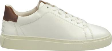 Gant Mc Julien Sneaker Mand White/braun Sneakers Str 44 - hos Magasin