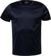 ETON Navy Blue Filo di Scozia Tshirt Mand Blå Kortærmede T-shirts Str ...