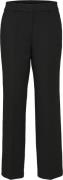 Selected Femme Slfrita MW Wide Pant Black N Noos Kvinde Sort Bukser Me...