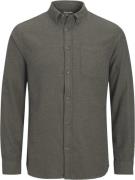 Jack & Jones Jjeclassic Melange Shirt LS SN Mand Rosin Langærmede Skjo...