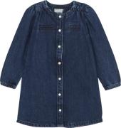 En Fant Dress Denim Str 128 Denim - Dark Blue Denim Kjoler hos Magasin