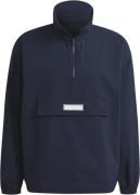 adidas 1/4 zip Jacket Mand Blue Overgangsjakker Str L - Polyester hos ...