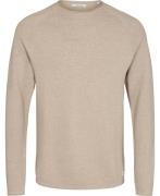 Jack & Jones Jjehill Knit Crew Neck Noos Mand Oatmeal/melange Sweaters...