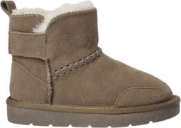 Sofie Schnoor Suede Boot Dark Sand Støvler Str 29 - hos Magasin