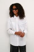 Kaffe Kagrace Shirt Kvinde Opticalwhite C. Skjorter Str 40 - hos Magas...