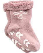 Hummel Snubbie Socks Str 18-20 - Rosa Strømper hos Magasin